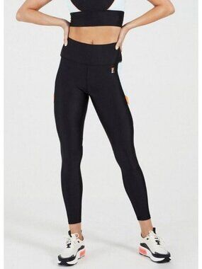 PE Nation x Barry's Bootcamp Star Force Leggings Black / Size Small